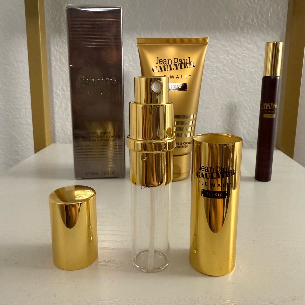 Jean Paul Gaultier Le Male Elixir travel set - Picture 2 of 7